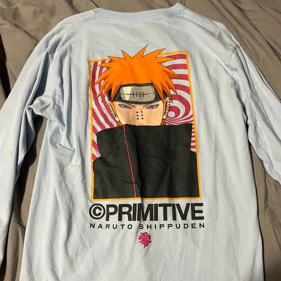 Primitive X Naruto Shippuden Know Pain long sleeve shirt - Picture 2 of 3